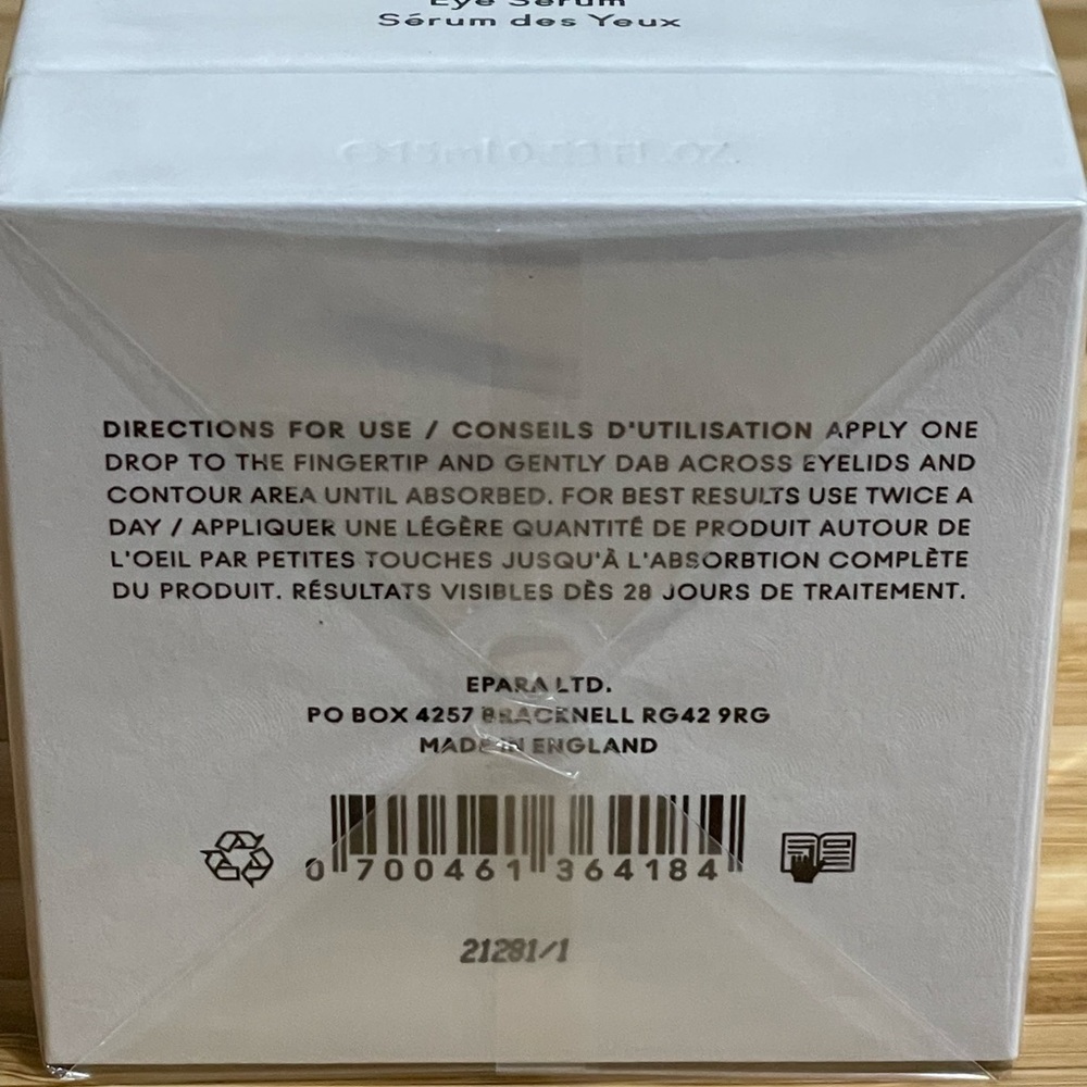 Brand New Sealed Box EPARA EYE SERUM 15 ml / 0.53 fl. oz Fresh AUTHENTIC - Picture 2 of 4